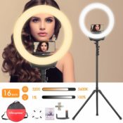 Take Better Pictures and Video with this Ring Light for under $40 Shipped...