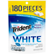 Amazon: 720 Count Trident White Sugar Free Gum, Peppermint as low as $5.68...