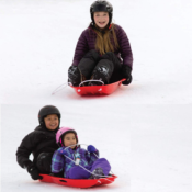 Amazon: Airhead Classic 2 Person Toboggan Snow Sled $15.06 (Reg. $30) -...