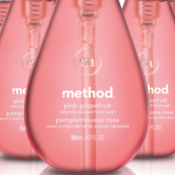 Amazon: 6 Bottles Method Hand Soap, Pink Grapefruit as low as $10.66 (Reg....