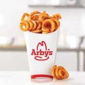 Arby's: FREE Curly Fries on Tax Day (April 15th)