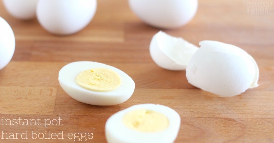 Instant pot hard boiled eggs