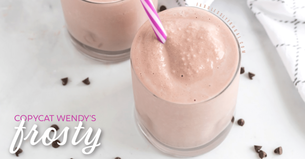 Wendy's Frosty Copycat Recipe