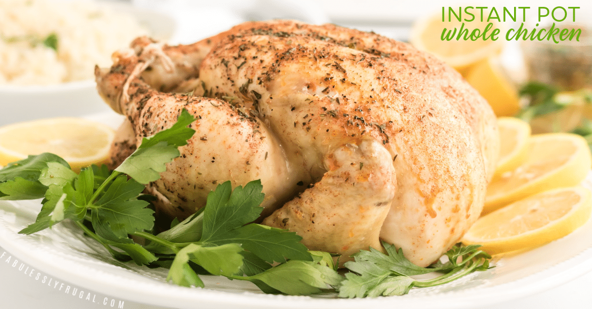 Instant pot whole chicken