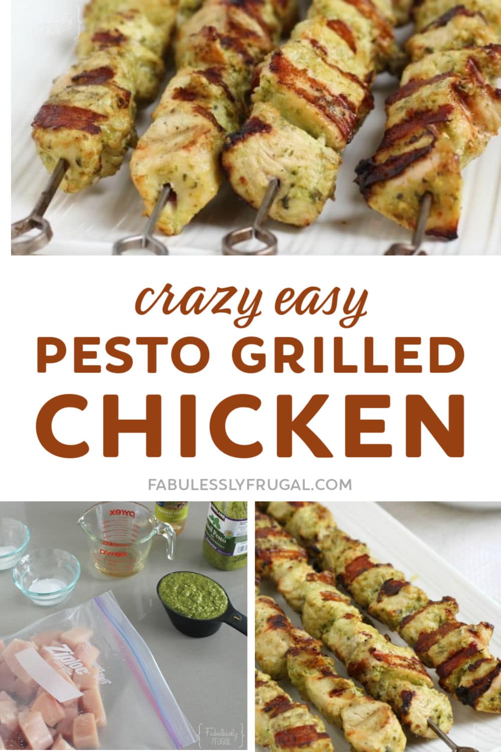 Crazy Easy Pesto Grilled Chicken Recipe Fabulessly Frugal