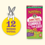 Amazon: 12 Boxes Annie’s Macaroni and Cheese Bunny Pasta as low as $11.73...
