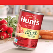 Amazon: 12 Cans Hunt’s Diced Tomatoes No Salt Added as low as $10 (Reg....