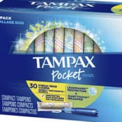 Amazon: 30 Pack Tampax Pocket Pearl Duopack $6.97 (Reg. $9.95) - FAB Ratings!