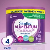 Amazon: 4 Pack Similac Alimentum Hypoallergenic Infant Formula, 19.8-oz...