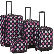 Amazon: 4-Piece Softside Upright Luggage Set $77.39 (Reg. $239.99) + Free...