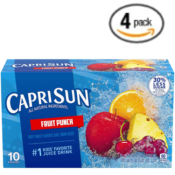 Amazon: 40 Pack Of Capri Sun Fruit Punch Juice Drink as low as $6.64 (Reg....