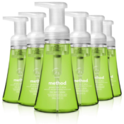 Amazon: 6 Pack Method Foaming Hand Soap, Green Tea + Aloe, 10 Fl Oz as...