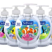 Amazon: 6-Pack Softsoap Liquid Hand Soap, Aquarium, 7.5 ounce bottles as...