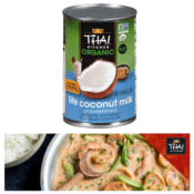 Amazon: 6-Pack Organic, Lite, Gluten-Free, Unsweetened Coconut Milk as...