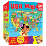 Amazon: 60-Piece Kids Puzzle Explorer Kids - USA Map $5.33 (Reg. $10) -...