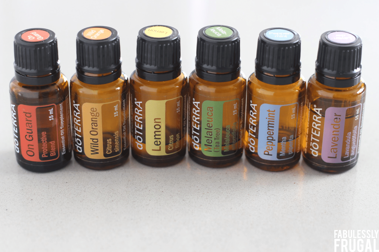 6 doTERRA essential oils