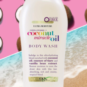 Amazon: OGX Extra Creamy + Coconut Miracle Oil Ultra Moisture Body Wash...