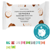 Sephora: 10-Count Cleansing & Exfoliating Coconut Water Wipes as low...