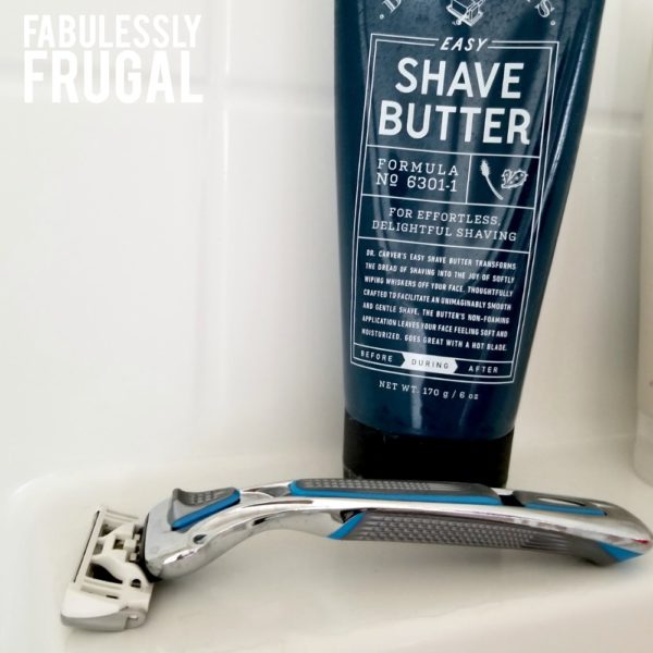 Dollar shave club razor and shave butter