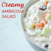 Creamy ambrosia salad