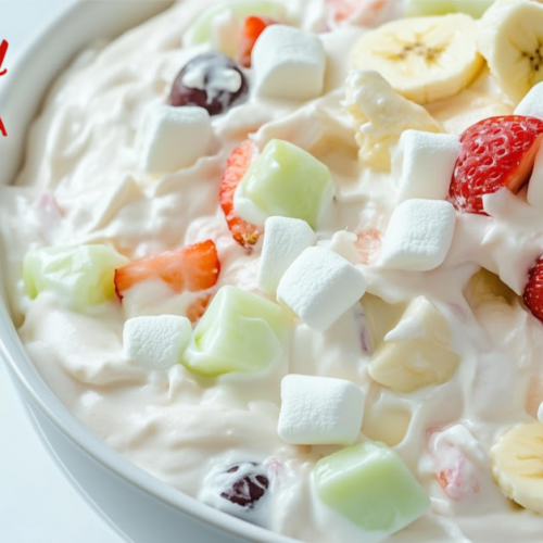 Creamy ambrosia salad