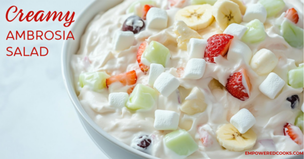 Creamy ambrosia salad