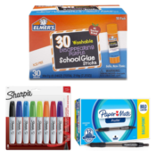 Amazon: Save $10 on $25 Office and School Supplies! Elmer’s Glue Sticks...