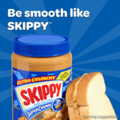 Amazon: Skippy Super Chunk Peanut Butter, 64 Ounce as low as $10.40 + Free...