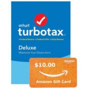 Today Only! Amazon: TurboTax Deluxe + State 2019 Tax Software + Free $10...