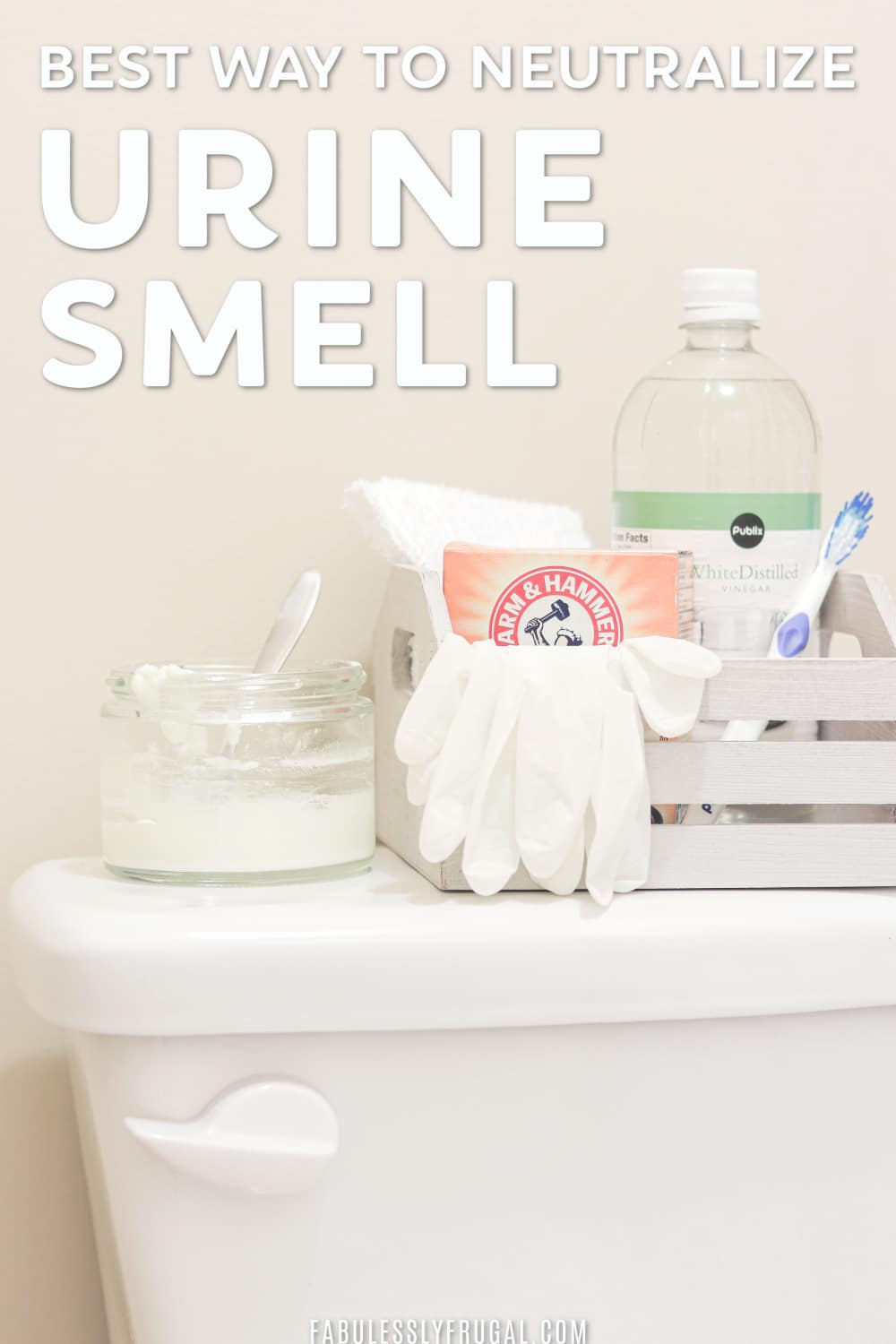 Best way to neutralize urine smell in bathroom