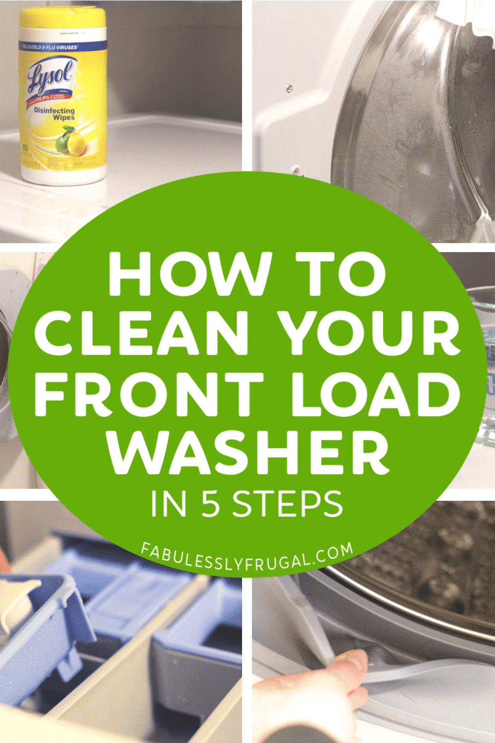 How to clean your front load washer