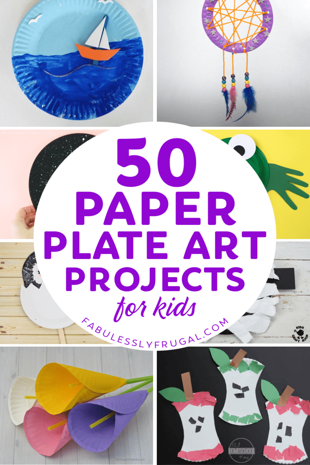 Paper plate art projects