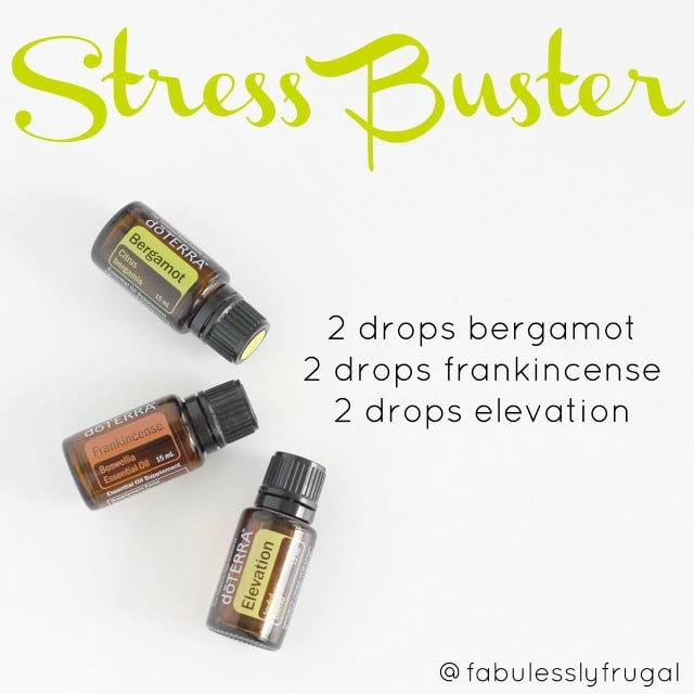 Stress buster diffuser blend