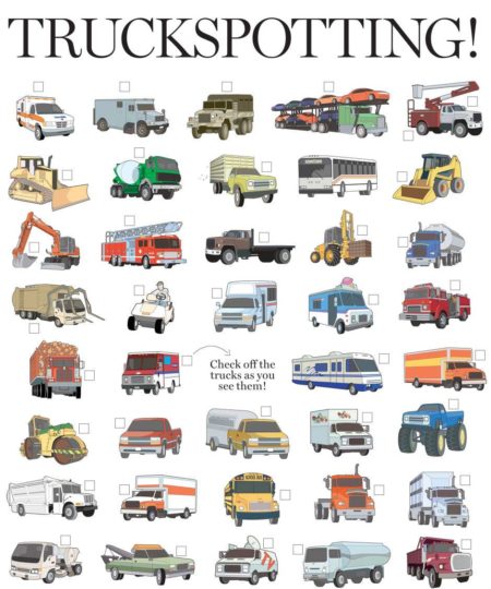 Truck spotting checklist