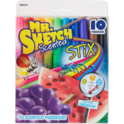 Amazon: 10-Count Mr. Sketch Scented Stix Markers as low as $5.20 (Reg....