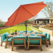 Tanga: 10 Foot Aluminum Patio Umbrella with Auto Tilt $64.99 (Reg. $69.99)...