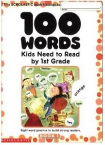100 words kids need to read by first grade book