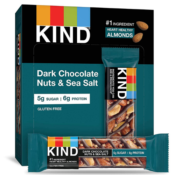 Amazon: 12-Count KIND Bars Dark Chocolate Nuts & Sea Salt, Gluten Free,...