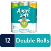 Walmart: 12 Double Rolls Angel Soft Toilet Paper $5.97 (Reg. $7.28)