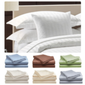 Tanga: 400 Thread Count 100% Cotton Sateen Dobby Sheets $24.99 (Reg. $89.95)...