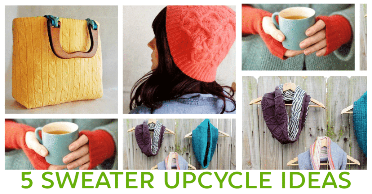 5 ways to recycle old sweaters into new clothes