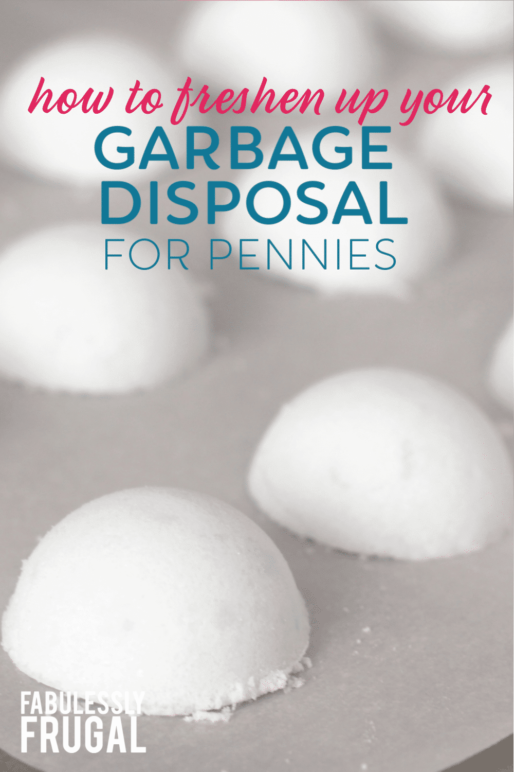 How to clean garbage disposal for pennies