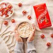 Amazon: 60 Count Lindt LINDOR Milk Chocolate Truffles, 25.4 oz as low as...