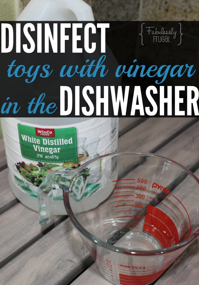 how to clean baby toys with vinegar in the dishwasher (best way to disinfect toys)