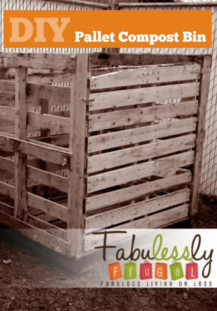 How to make a Pallet Compost Bin