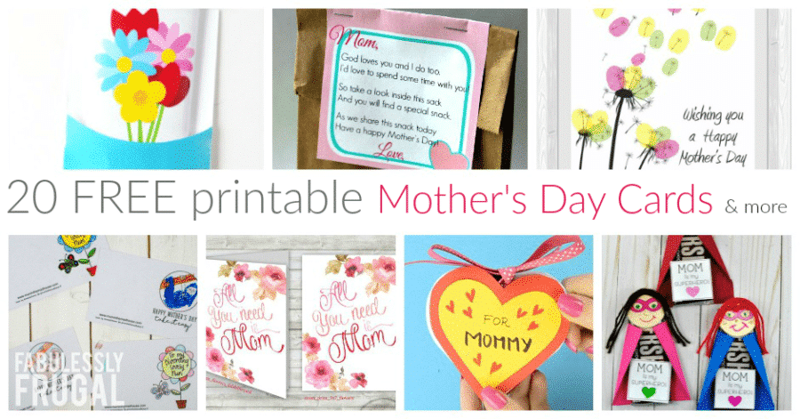 free printable mothers day cards and questionnaires