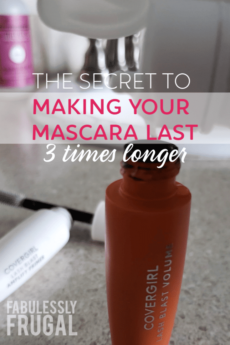 The secret to making your mascara last longer