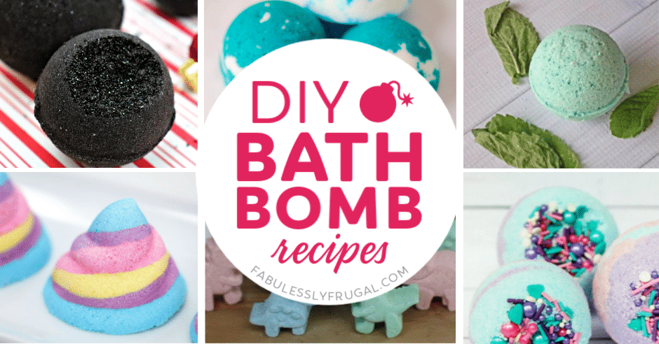 DIY bath bomb recipes for beginners