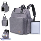 Amazon: Diaper Bag Backpack $16.79 After Code (Reg. $23.99)