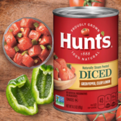 Amazon: 12 Pack Hunt's Diced Tomatoes with Green Pepper, Celery & Onion,...